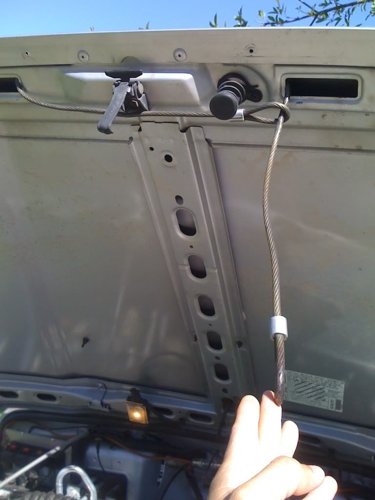 Cheap/Easy way to prevent theft under the hood.